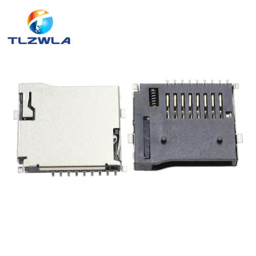 9Pin Micro SD Card Slot Connectors, Size 14*15mm TF Card Deck, Fit For Phone, Tablet, Vehicle Navigation