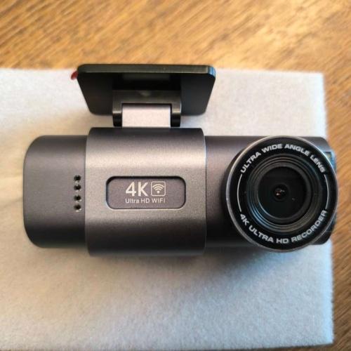 Car Dash Camera UHD 4K Front+ Rear FHD 1080P+WIFI 2 Camera