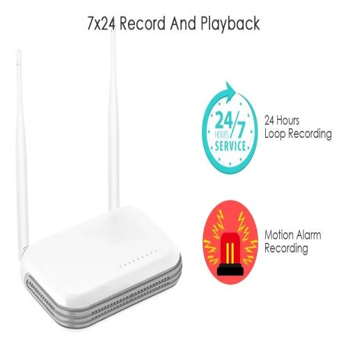 Wifi NVR 8CH 5MP ICsee App WIFI Video Recorder