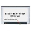 Laptop Display 15.6 40 pin Slim touch not support