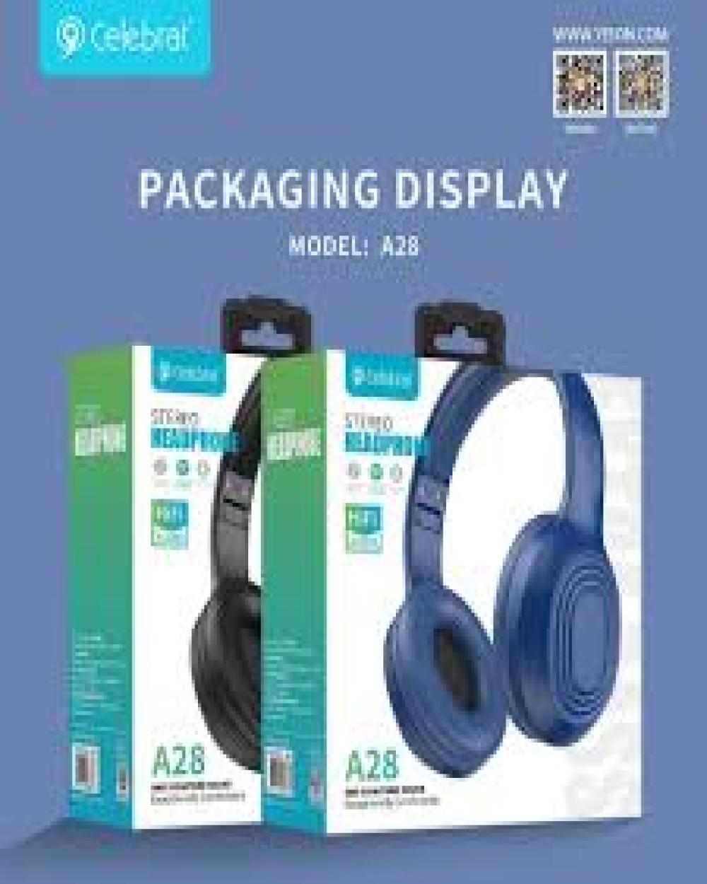 Headphone Celebrat A28 Wireless