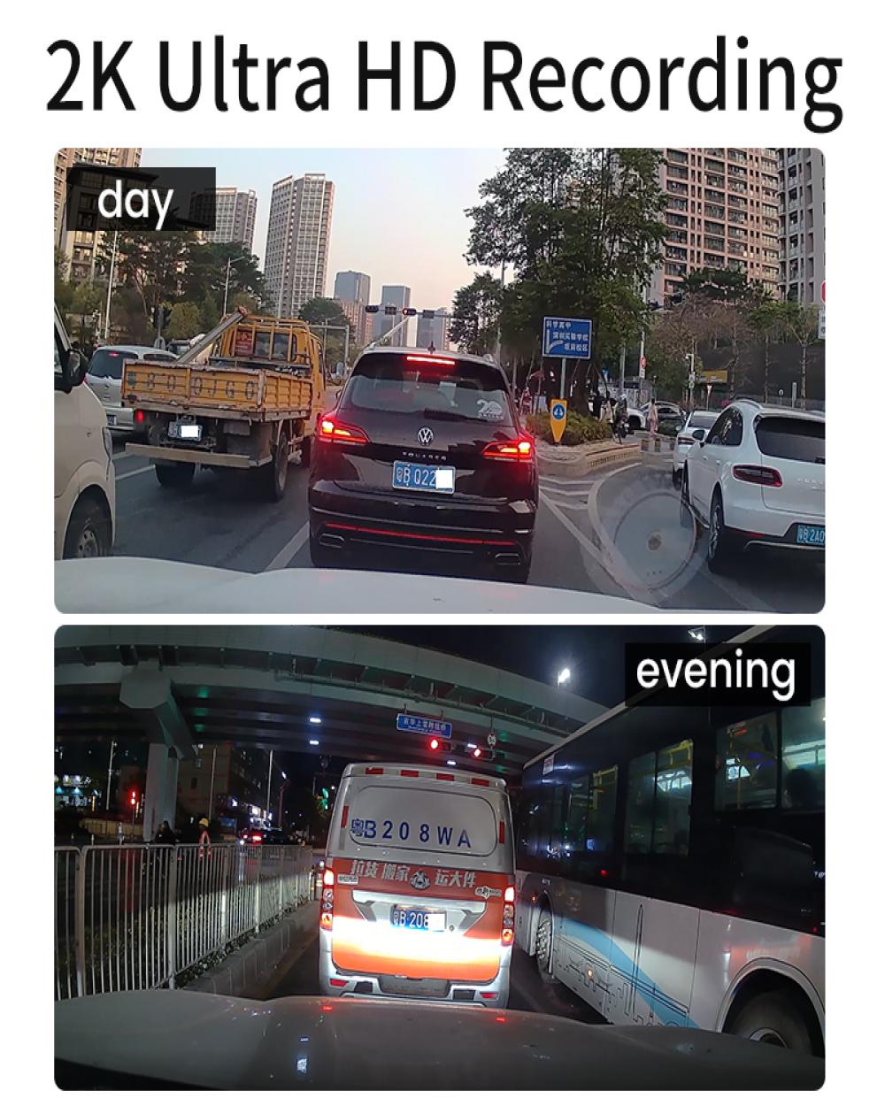 Car Dash Camera 4G 2K GPS Wifi Dual Camera