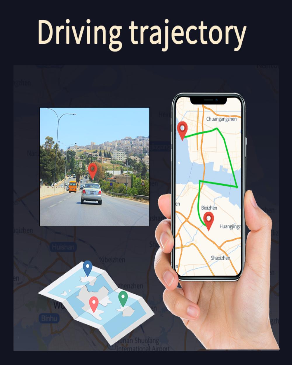 Car Dash Camera 4G 2K GPS Wifi Dual Camera